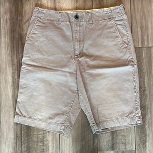 American Eagle Outfitters Gray Flat Front Shorts
